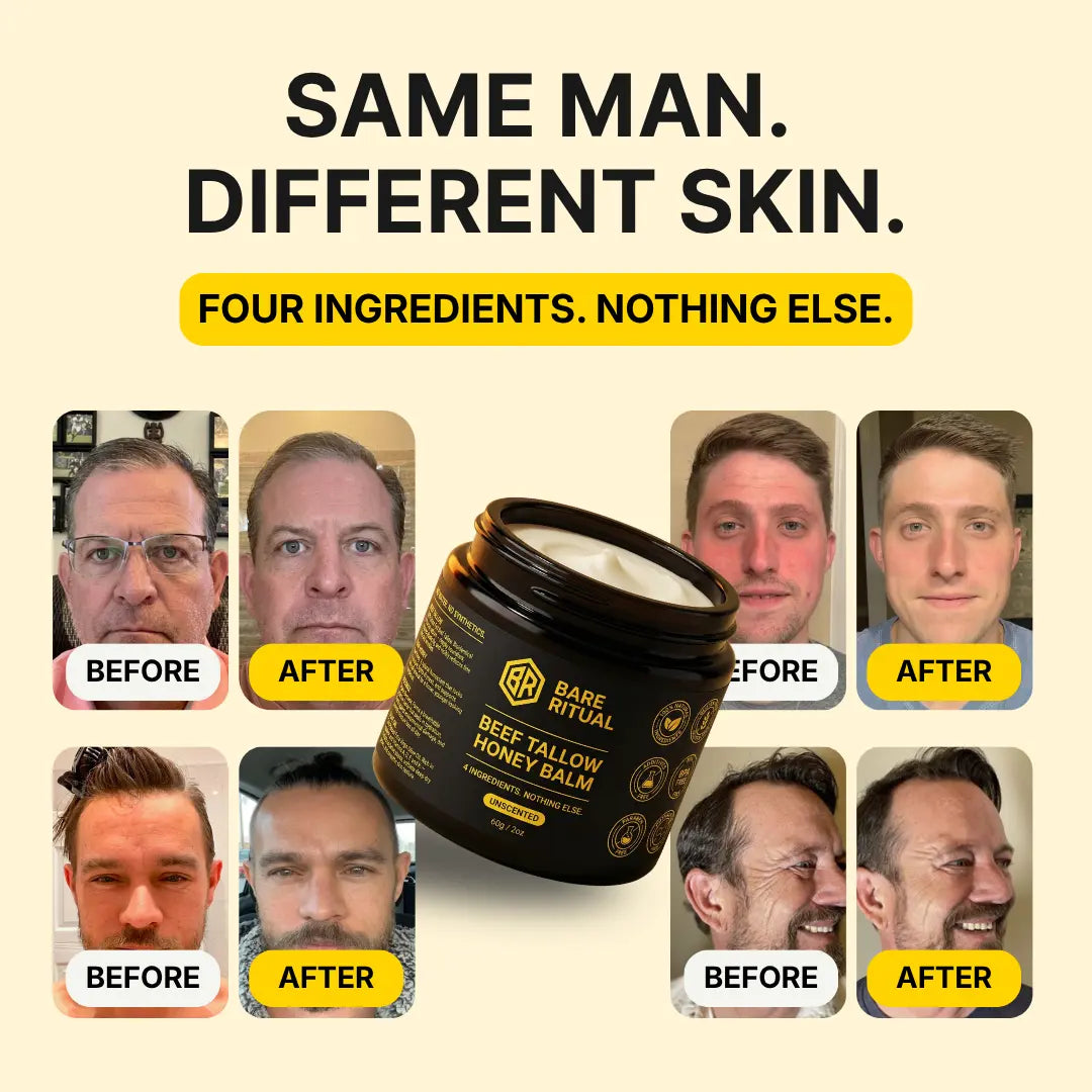 Korean Beef Tallow Honey Balm for Men