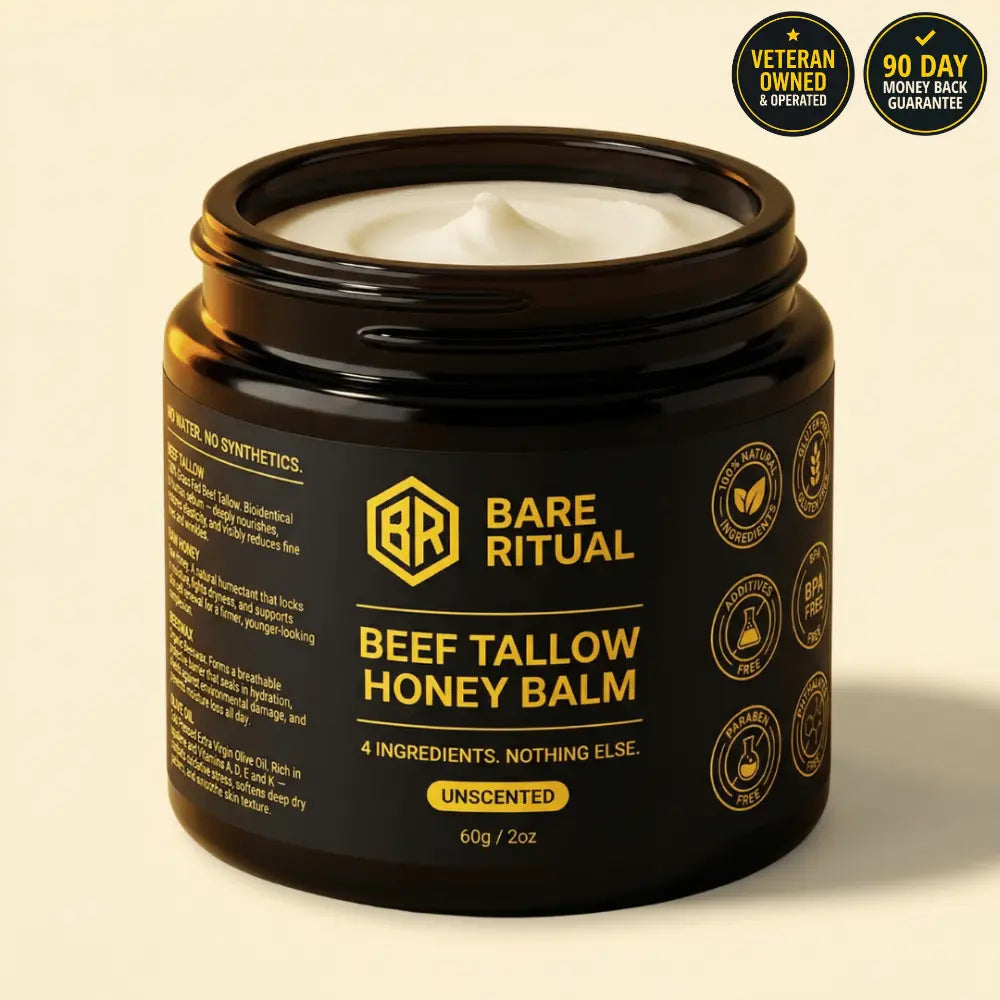 Korean Beef Tallow Honey Balm for Men