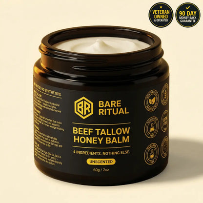 Korean Beef Tallow Honey Balm for Men