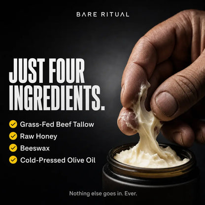 Korean Beef Tallow Honey Balm for Men