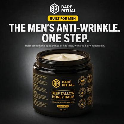 Korean Beef Tallow Honey Balm for Men