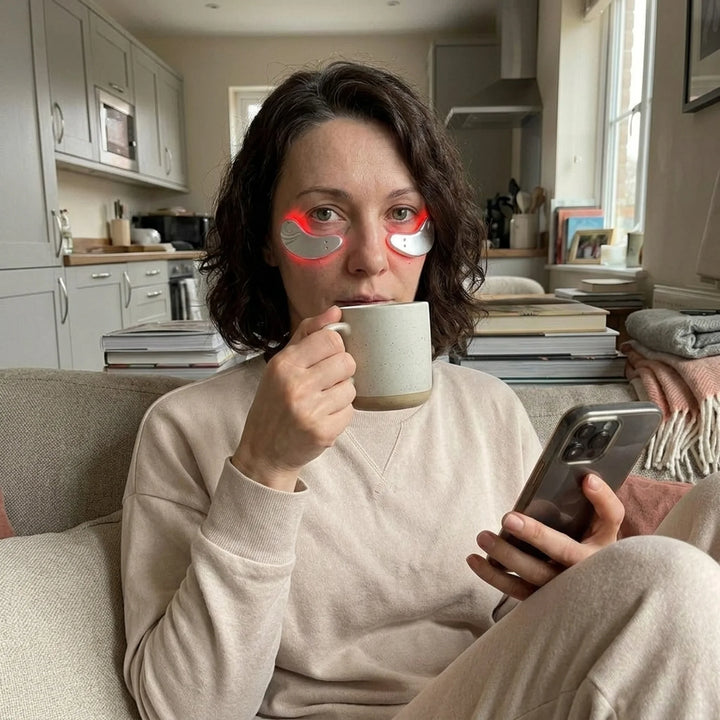 Ten minutes hands-free — you can work, read, or just sit with coffee. It doesn't ask you to stop your day.